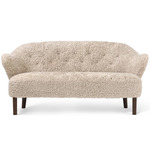 Ingeborg Sofa - Dark Stained Oak / Moonlight Sheepskin