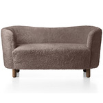 Mingle Sofa - Smoked Oak / Sahara Sheepskin