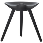 ML42 Dining Stool - Black Stained Beech