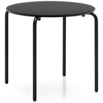 Easy Outdoor Round Dining Table - Matte Black