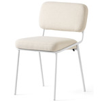 Sixty Chair - Matte Optic White / Sand Crossweave