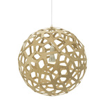 Coral Pendant - Bamboo Exterior / Bamboo Interior