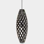 Hinaki Pendant - Black Exterior / Black Interior