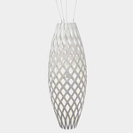 Hinaki Pendant - White Exterior / White Interior