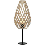 Koura Table Lamp - Bamboo Exterior / Bamboo Interior