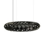 Maru Pendant - Black Exterior / Black Interior