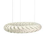 Maru Pendant - White Exterior / White Interior