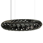 Maru Pendant - Black Exterior / Black Interior