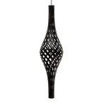 Nikau Pendant - Black Exterior / Black Interior