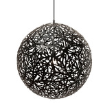 Sola Pendant - Black Exterior / Black Interior