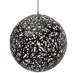 Sola Pendant - Black Exterior / Black Interior