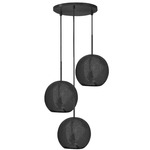 Aria Multi Light Pendant - Gunmetal