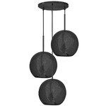 Aria Multi Light Pendant - Gunmetal