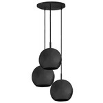 Mishal Multi Light Pendant - Gunmetal