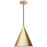 Koba Pendant - Polished Brass