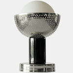 Maria Table Lamp - Black Marble / Silver