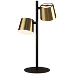 Altamira Table Lamp - Black / Brass/ White