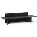 Oblique Bench - Black Stained