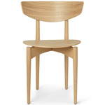 Herman Wooden Base Dining Chair - Oak