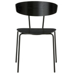 Herman Dining Chair - Black / Black