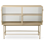 Haze Sideboard - Cashmere / Reeded Glass