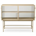 Haze Sideboard - Cashmere / Reeded Glass
