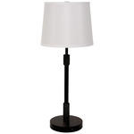 Killington Table Lamp with USB port - Black / Off White