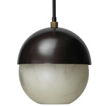 Metro Pendant - Oil Rubbed Bronze / Alabaster