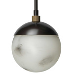 Metro Pendant - Oil Rubbed Bronze / Alabaster