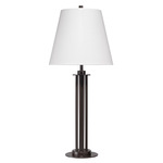 Marcus Table Lamp - Oil Rubbed Bronze / White Linen