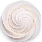 Swirl Wall / Ceiling Light - White