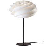 Swirl Table Lamp - Black / White