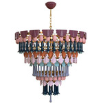 Seasons Chandelier - Brass / Fall