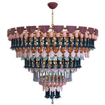 Seasons Chandelier - Brass / Fall