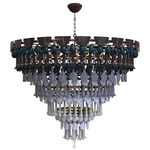 Seasons Chandelier - Nickel / Winter