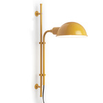 Funiculi Plug-in Wall Light - Mustard