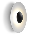 LED-Ginger Outdoor Wall/Ceiling Light - White / Black
