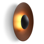 LED-Ginger Outdoor Wall/Ceiling Light - Rust / Black