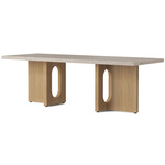 Androgyne Lounge Table - Natural Oak / Kunis Breccia Sand