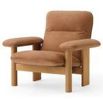 Brasilia Lounge Chair - Natural Oak / Dunes Camel