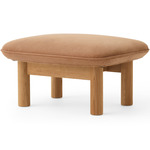 Brasilia Ottoman - Natural Oak / Dunes Camel