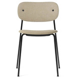 Co Upholstered Dining Chair - Black / Beige Boucle