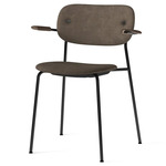 Co Upholstered Armchair - Black / Dark Oak / Remix 233