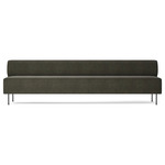 Eave Dining Sofa - Black / Fiord 961