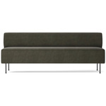 Eave Dining Sofa - Black / Fiord 961