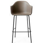 Harbour Armchair Stool - Black / Dakar Antilop Leather