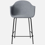Harbour Armchair Stool - Black / Fiord 751