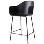 Harbour Armchair Stool - Black / Black