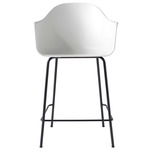 Harbour Armchair Stool - Black / White