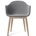 Harbour Wooden Base Armchair - Natural Oak / Fiord 751